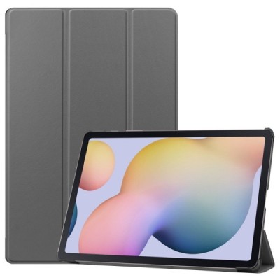 Samsung Galaxy Tab S7+ 12.4" (T976) atvēramais pelēks maciņš | Vacins.lv