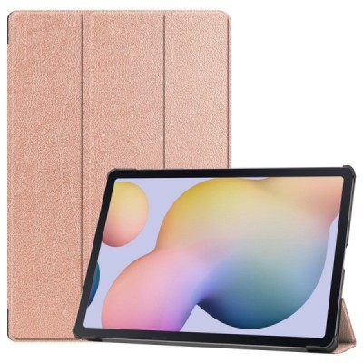 Samsung Galaxy Tab S7+ 12.4" (T976) atvēramais zelta maciņš | Vacins.lv