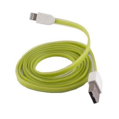 Forever Lightning USB зелёный провод предназначен для iPhone 6, 6 Plus, 5, 5S, iPad Air, iPad mini, iPod (MFi сертификат) / Vaci
