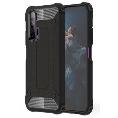 Pastiprinātas aizsardzības melns Huawei Honor 20 Pro apvalks | Vacins.lv