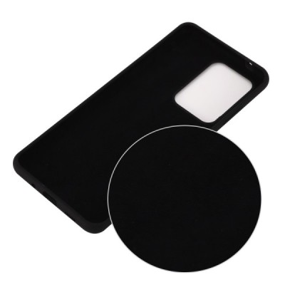 Samsung Galaxy S20 Ultra (G988) Shell (TPU) твердый силиконовый чехол - чёрный | Vacins.lv