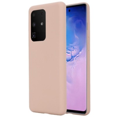 Samsung Galaxy S20 Ultra (G988) Shell (TPU) твердый силиконовый чехол - розовый | Vacins.lv