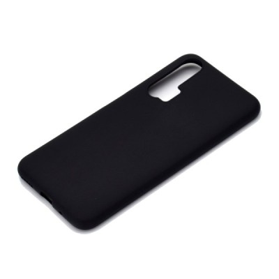 Huawei Honor 20 Pro cieta silikona (TPU) melns apvalks | vacins.lv