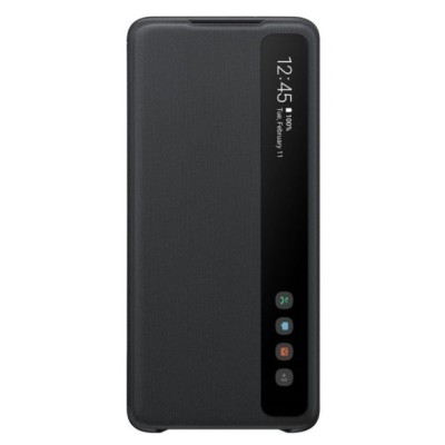 Samsung Galaxy A51 (A515F) View Line melns atvērams maciņš (maks) | Vacins.lv