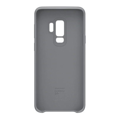 Samsung Galaxy S9+ (G965) „Samsung“ Silicone Cover cieta silikona TPU pelēks apvalks | Vacins.lv