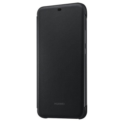 Oficiāls Huawei Mate 20 Lite Flip Cover melns atvērams maciņš (maks) | Vacins.lv