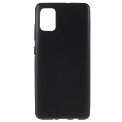 Samsung Galaxy A51 (A515F) cieta silikona (TPU) melns apvalks | vacins.lv