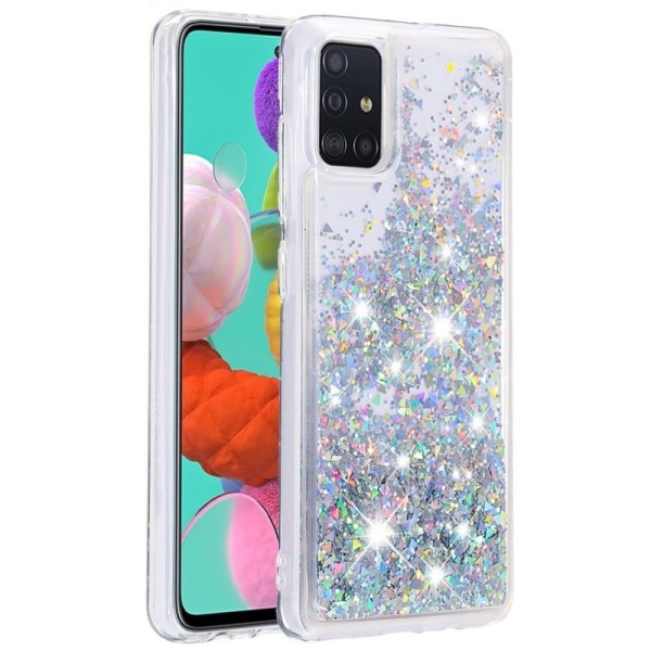 „Shine“ cieta silikona (TPU) apvalks - dzidrs (Galaxy A51)