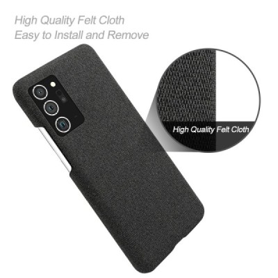 Samsung Galaxy Note 20 (N980F) „Fashion“ melns cieta silikona apvalks | vacins.lv