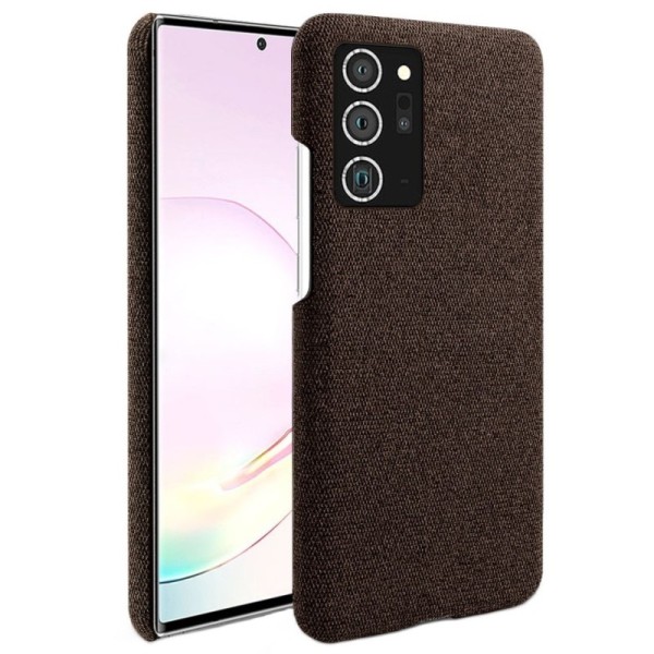 „Fashion“ твердый силиконовый (TPU) чехол - коричневый (Galaxy Note 20)