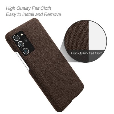 „Fashion“ Samsung Galaxy Note 20 (N980F) твердый коричневый силиконовый чехол | Vacins.lv