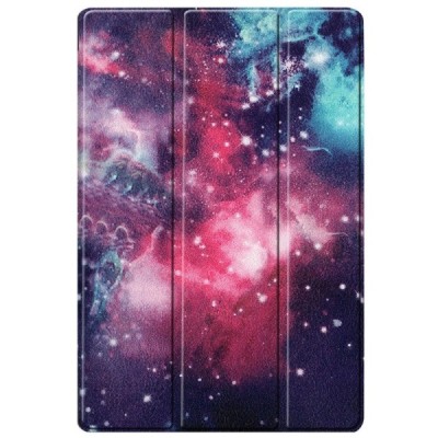 Samsung Galaxy Tab S7+ 12.4" (T976) „Cosmo“ atvēramais krāsains maciņš | Vacins.lv