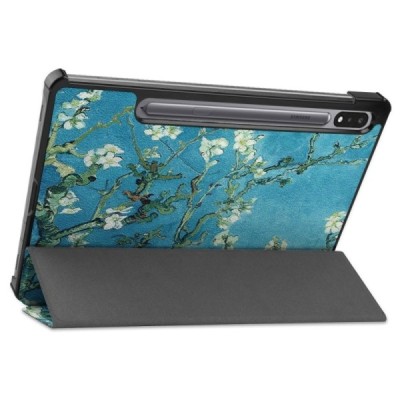Samsung Galaxy Tab S7 11" (T875, T870) „Sakura“ atvēramais krāsains maciņš | Vacins.lv