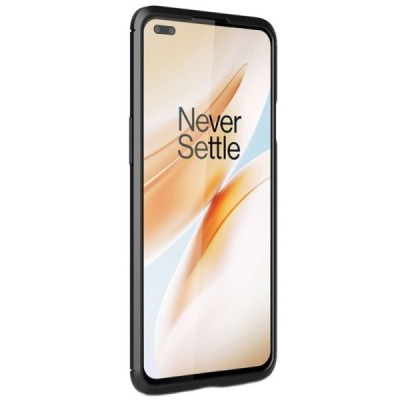 OnePlus Nord Carbon твердый силиконовый чехол (TPU) - черный | Vacins.lv