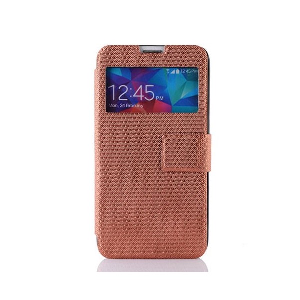 „Pīts“ atvērams maciņš - bronza (Galaxy S5 / S5 Neo)