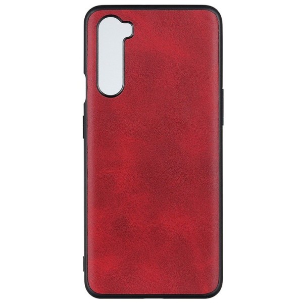 Slim Leather чехол - красный (OnePlus Nord)