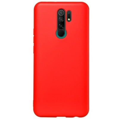 Xiaomi Redmi 9 Shell (TPU) твердый силиконовый чехол - красный | Vacins.lv