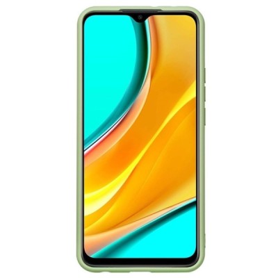Xiaomi Redmi 9 Shell (TPU) твердый силиконовый чехол - зелёный | Vacins.lv