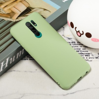 Xiaomi Redmi 9 Shell (TPU) твердый силиконовый чехол - зелёный | Vacins.lv