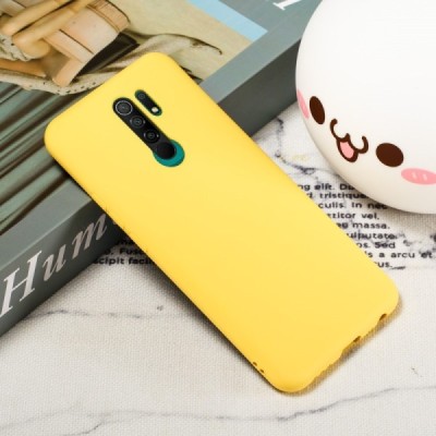 Xiaomi Redmi 9 Shell (TPU) твердый силиконовый чехол - жёлтый | Vacins.lv