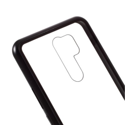 Xiaomi Redmi 9 Frame прозрачный (прозрачный) магнитный пластиковый чехол | Vacins.lv