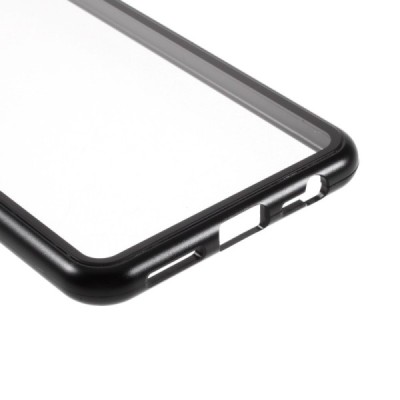 Xiaomi Redmi 9 Frame прозрачный (прозрачный) магнитный пластиковый чехол | Vacins.lv