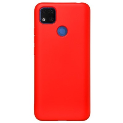 Xiaomi Redmi 9C Shell (TPU) твердый силиконовый чехол - красный | Vacins.lv