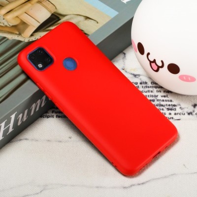 Xiaomi Redmi 9C Shell (TPU) твердый силиконовый чехол - красный | Vacins.lv