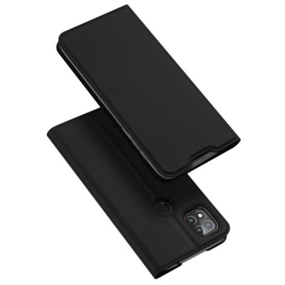 „Dux Ducis“ Skin серии Xiaomi Redmi 9C чёрный кожаный чехол-книжка | Vacins.lv