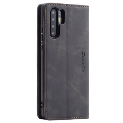 Huawei P30 Pro CaseMe Retro открываемый, чёрного цвета, кожаный чехол – книжка | Vacins.lv