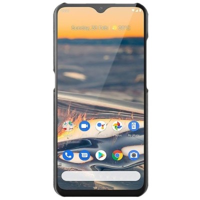 Slim Leather Nokia 5.3 чёрный кожаный чехол | Vacins.lv