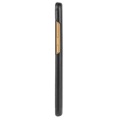 Slim Leather Nokia 5.3 чёрный кожаный чехол | Vacins.lv