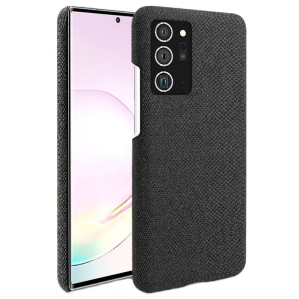 „Fashion“ твердый силиконовый (TPU) чехол - чёрный (Galaxy Note 20 Ultra)