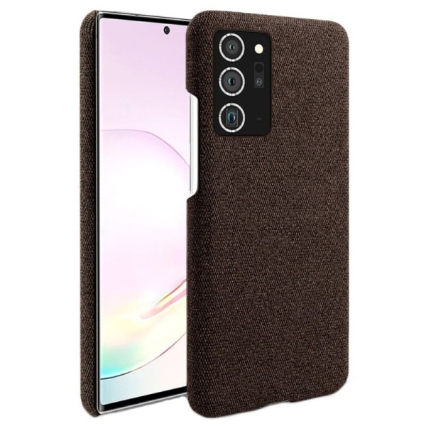 „Fashion“ твердый силиконовый (TPU) чехол - коричневый (Galaxy Note 20 Ultra)