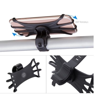 „Stretchable“ Bike Mount чёрный держатель для велосипеда | Vacins.lv