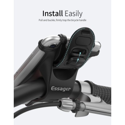 „Essager“ Bike Mount чёрный держатель для велосипеда | Vacins.lv