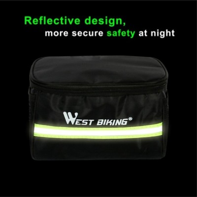 West Biking чёрный чехол для велосипеда - сумка (XL) | Vacins.lv