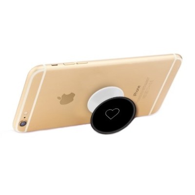 PopSocket Love telefona turētājs - melns | Vacins.lv