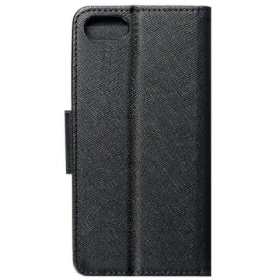 „Fancy“ Apple iPhone 6 (6s) чёрный кожаный чехол-книжка | Vacins.lv