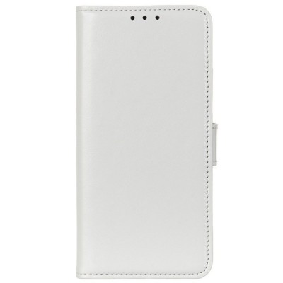 Xiaomi Redmi 9C atvēramais ādas balts maciņš, grāmata (maks) | Vacins.lv