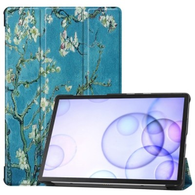 Samsung Galaxy Tab S6 10.5 (T865, T860) „Sakura“ atvēramais krāsains maciņš | Vacins.lv