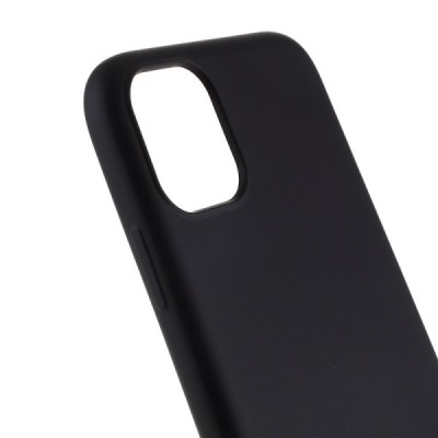Apple iPhone 11 Pro Max самый тонкий в мире чехол из чёрного твердого силикона TPU | Vacins.lv