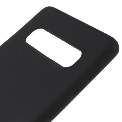 Samsung Galaxy S10 (G973) самый тонкий в мире чехол из чёрного твердого силикона TPU | Vacins.lv
