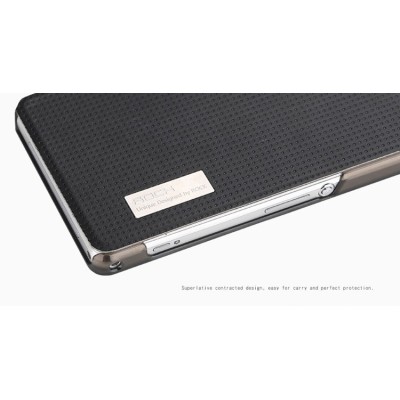 Sony Xperia Z1 Compact Rock Elegant atvēramais melns futrālis / Vacins.lv