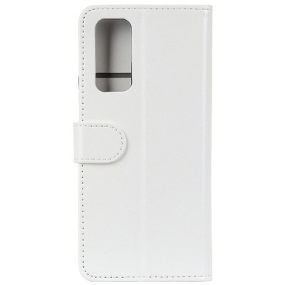 Samsung Galaxy S20 FE (Fan Edition) открываемый белый кожаный чехол - книжка | Vacins.lv