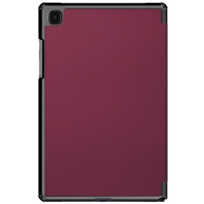Samsung Galaxy Tab A7 10.4 2020 (T505,T500) бордовый кожаный чехол-книжка (складной) | Vacins.lv