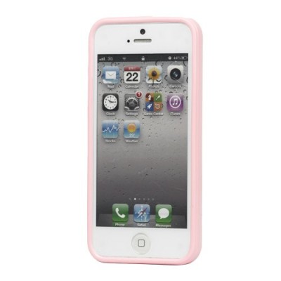 Apple iPhone 5, 5S Mercury Color rozs cieta silikona (TPU) futrālis / Vacins.lv