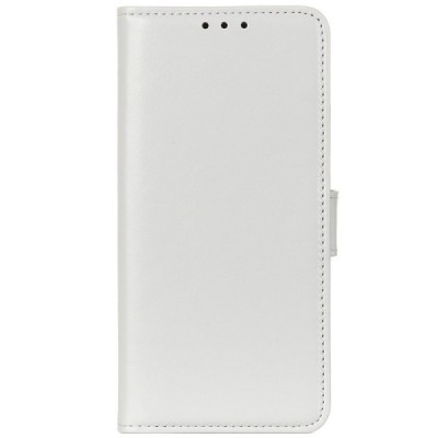 Huawei P40 Lite E (Y7p, Honor 9C) открываемый белый кожаный чехол - книжка | Vacins.lv