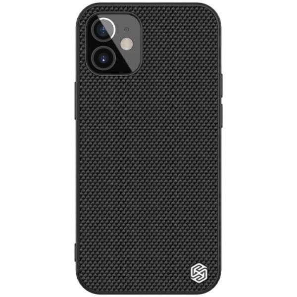 Чехол „Nillkin“ Textured - чёрный (iPhone 12 / 12 Pro)