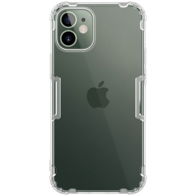 Apple iPhone 12 (12 Pro) Nillkin Nature тонкий прозрачный силиконовый чехол (TPU) | Vacins.lv